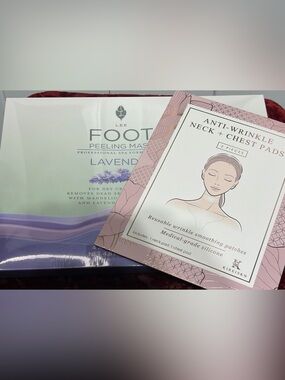 NIB Bundle of self care; foot, neck and chest